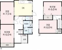 高松市鬼無町佐料199-1 高松市鬼無町佐料 一戸建 の間取り