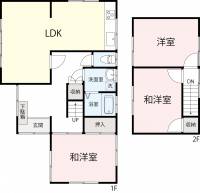 高松市鬼無町佐料199-1 高松市鬼無町佐料 一戸建 の間取り