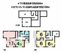 愛媛県松山市善応寺 松山市善応寺 一戸建 の間取り