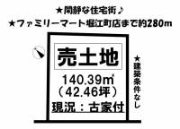 愛媛県松山市堀江町 松山市堀江町  の区画図