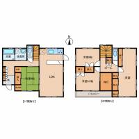 新居浜市郷 新居浜市郷 一戸建 の間取り