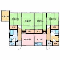 愛媛県新居浜市田の上２丁目 新居浜市田の上 一戸建 の間取り