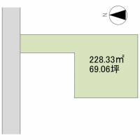 愛媛県新居浜市岸の上町１丁目 新居浜市岸の上町  の区画図