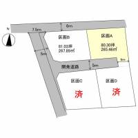 愛媛県新居浜市久保田町３丁目 新居浜市久保田町 の区画図