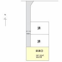 愛媛県新居浜市久保田町２丁目 新居浜市久保田町  の区画図