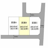 愛媛県新居浜市高津町 新居浜市高津町  の区画図