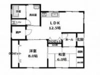 松山市山西町453-13 松山市山西町 一戸建 山西平屋の間取り