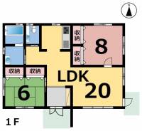 愛媛県松山市東長戸４丁目 松山市東長戸 一戸建 の間取り