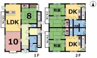 愛媛県松山市余戸東５丁目 松山市余戸東 一戸建 の間取り