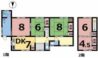 愛媛県松山市高岡町 松山市高岡町 一戸建 の間取り