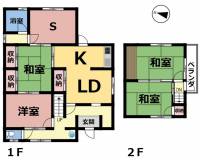 愛媛県松山市高岡町 松山市高岡町 一戸建 の間取り