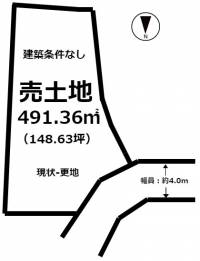 愛媛県西条市中野甲 西条市中野甲  の区画図