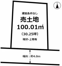 愛媛県松山市祓川１丁目 松山市祓川  の区画図