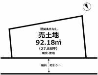 愛媛県松山市北斎院町 松山市北斎院町  の区画図