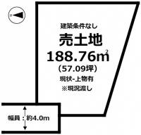 愛媛県松山市古三津３丁目 松山市古三津  の区画図