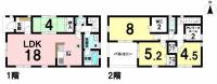 伊予郡松前町西古泉 伊予郡松前町西古泉 一戸建 の間取り