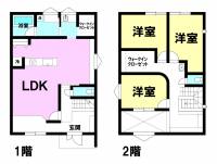 伊予郡松前町大字浜 伊予郡松前町浜 一戸建 の間取り