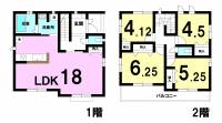 松山市西垣生町 松山市西垣生町 一戸建 B号棟の間取り