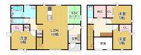 新居浜市本郷２丁目 新居浜市本郷 一戸建 の間取り