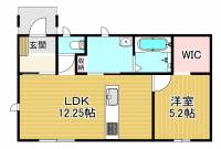 新居浜市滝の宮町 新居浜市滝の宮町 一戸建 の間取り