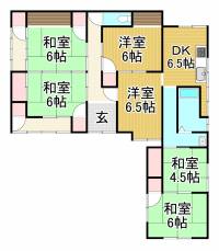 新居浜市宮西町 新居浜市宮西町 一戸建 の間取り