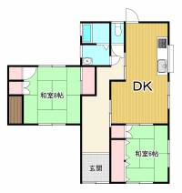 新居浜市角野新田町１丁目 新居浜市角野新田町 一戸建 の間取り