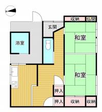 新居浜市高田１丁目 新居浜市高田 一戸建 の間取り