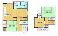 新居浜市北内町１丁目 新居浜市北内町 一戸建 の間取り