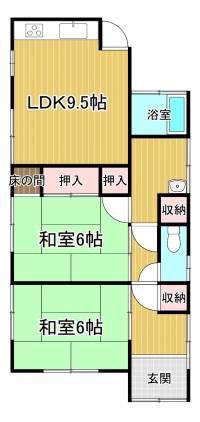 新居浜市沢津町１丁目 新居浜市沢津町 一戸建 の間取り