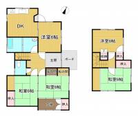 新居浜市神郷１丁目 新居浜市神郷 一戸建 の間取り