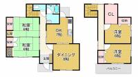 新居浜市沢津町１丁目 新居浜市沢津町 一戸建 の間取り