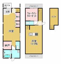 新居浜市郷１丁目 新居浜市郷 一戸建 の間取り