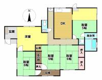 新居浜市中村４丁目 新居浜市中村 一戸建 の間取り