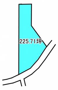 新居浜市萩生 新居浜市萩生  の区画図