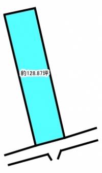 新居浜市政枝町２丁目 新居浜市政枝町  の区画図