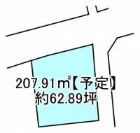 新居浜市高田２丁目 新居浜市高田  の区画図