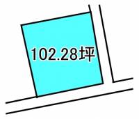 新居浜市田の上２丁目 新居浜市田の上  の区画図