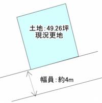 新居浜市田の上１丁目 新居浜市田の上  の区画図