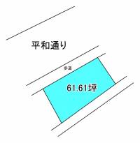 新居浜市平形町 新居浜市平形町  の区画図