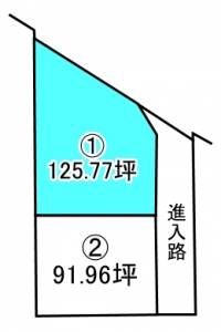 新居浜市船木 新居浜市船木  1の区画図