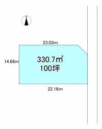 新居浜市上原３丁目 新居浜市上原  の区画図