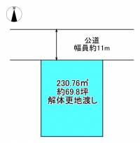 新居浜市中筋町２丁目 新居浜市中筋町  の区画図