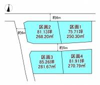 新居浜市久保田町３丁目 新居浜市久保田町  2の区画図