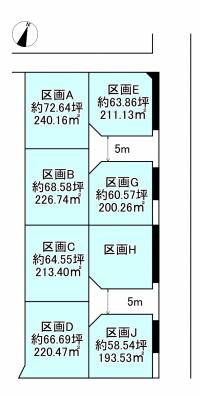 新居浜市西の土居町１丁目 新居浜市西の土居町  の区画図