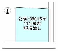 新居浜市田所町 新居浜市田所町  の区画図