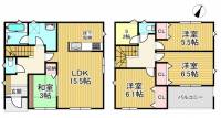 西条市喜多川 西条市喜多川 一戸建 の間取り