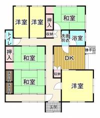 西条市氷見丙 西条市氷見丙 一戸建 の間取り