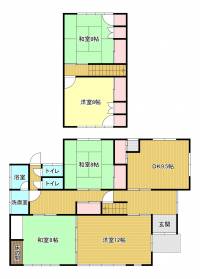 西条市丹原町高松 西条市丹原町高松 一戸建 の間取り