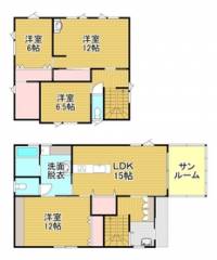 西条市朔日市 西条市朔日市 一戸建 の間取り