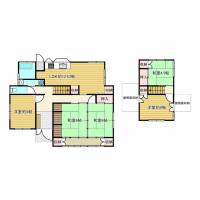 西条市古川甲 西条市古川甲 一戸建 の間取り